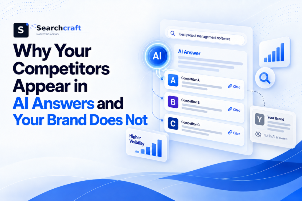 Why Your Competitors Appear in AI Answers and Your Brand Does Not